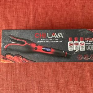 CHI LAVA VOLCANIC CERAMIC PRO SPIN N CURL 1"